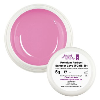 Premium Farbgel Summer Love  (FGMS-59)- HEMA FREI