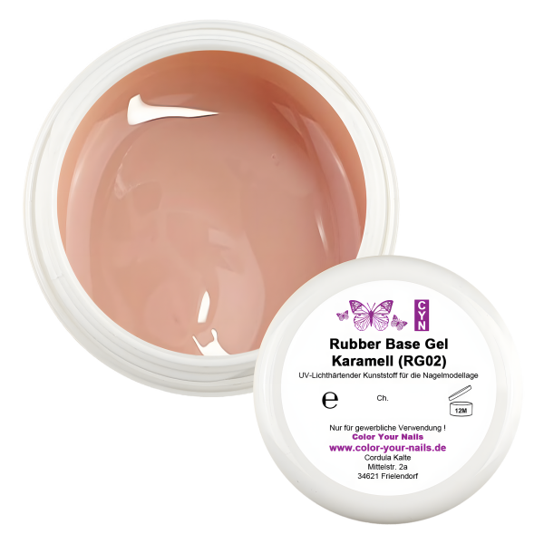 Rubber Base Karamell  (RG02) 5g