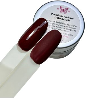 5g Premium Farbgel  ROT-BRAUN (FGMS-295) HEMA FREE