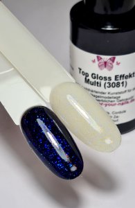 7,5ml Top Gloss Effekt Multi (3081), Pinselflasche