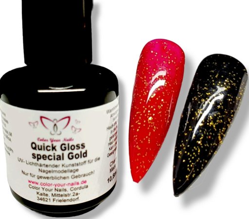 10,5ml Quick Gloss Special Gold (R3) in Pinselflasche