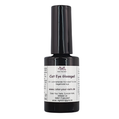 Cat Eye GLOSSGEL in der Pinselflasche.