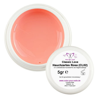 Classic Love Farbgel Hauchzartes Rosa (CL02)