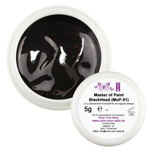 5g Master of Paint BlackHead (MoP-01) im Softline Tiegel