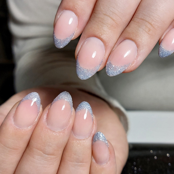 Premium Silver - Line Glamgel, 5g. Farbgele mit silber Glitzer Silver Shine (FGG-81)