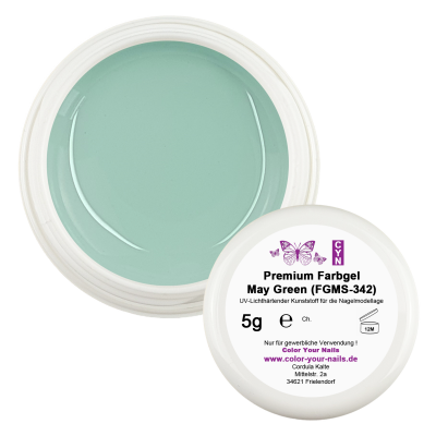 5g Farbgel. Auswahl. May Green (FGMS-342)