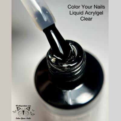 Liquid Acrylgel, 5ml in Pinselflasche Clear 2.0