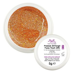 5g Premium Glittergel Fuzzy Peach (09)