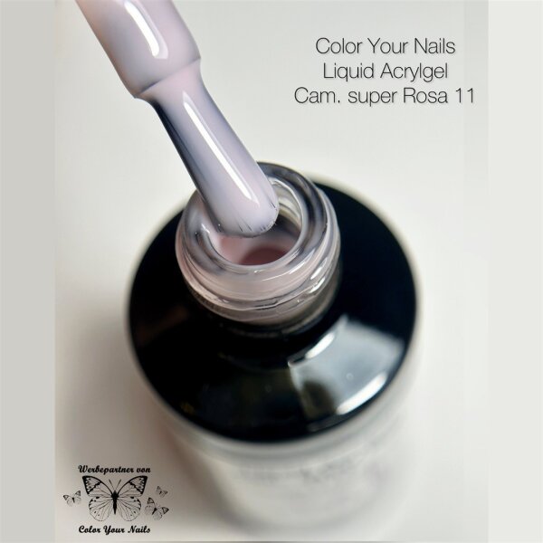 15ml Liquid Acrylgel in Pinselflasche Cam. Super Rosa (11)