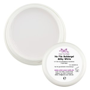 No File Buildergel Milky White 15g