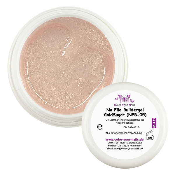 No File Buildergel GoldSugar (NFB-05) 30g