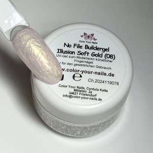 No File Buildergel Illusion Soft Gold (08) 5g