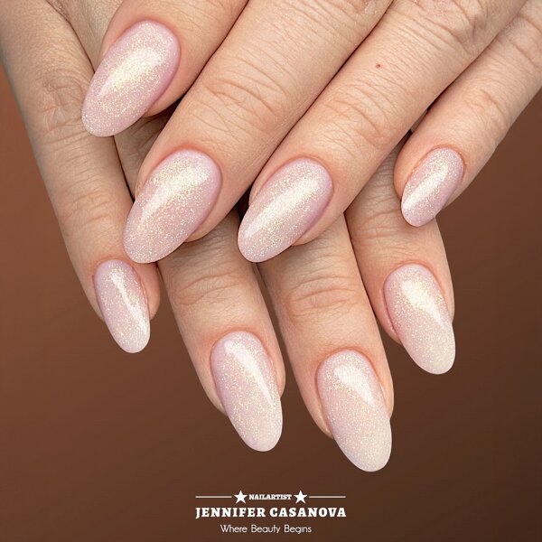 No File Buildergel Sugar LightRush (NFB-09)  mit Glimmer...