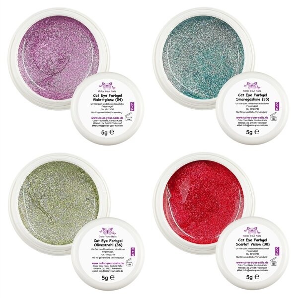 Crystal Cat Eye Farbgele