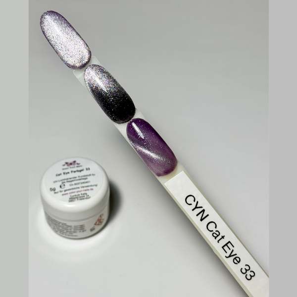 Crystal Cat Eye Farbgele Mystik Mauve (33)