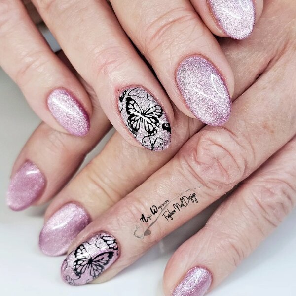 Crystal Cat Eye Farbgele Violettglanz (34)