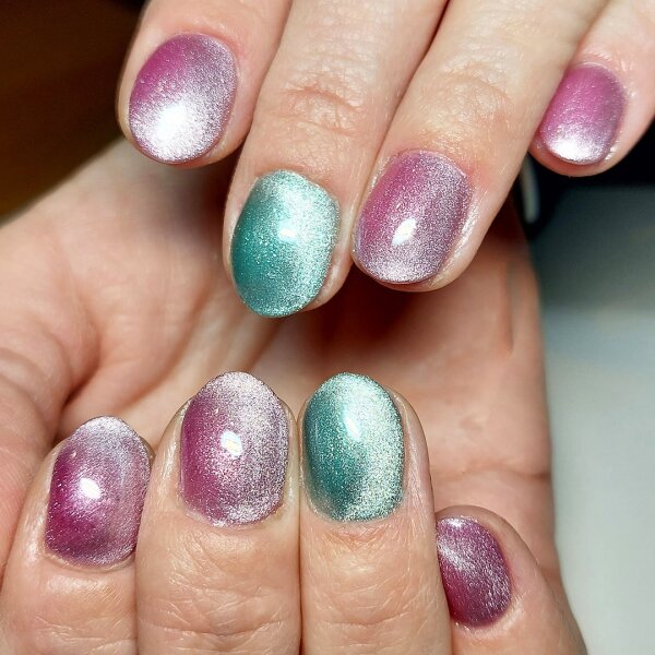 Crystal Cat Eye Farbgele Smaragdshine (35)