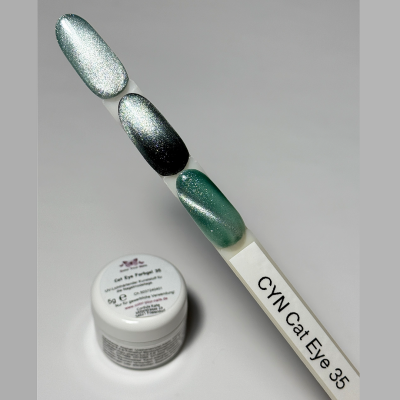 Crystal Cat Eye Farbgele Smaragdshine (35)