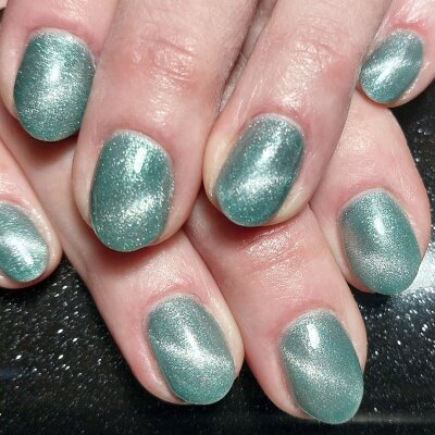 Crystal Cat Eye Farbgele Smaragdshine (35)