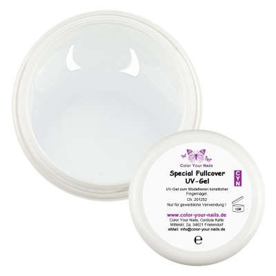 Special Fullcover Gel Clear, 3D Creative Gel 15ml