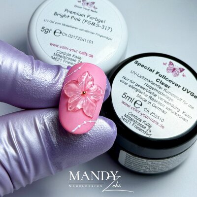 Special Fullcover Gel Clear, 3D Creative Gel 15ml