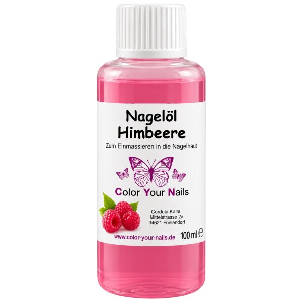 Nagelhautöl Himbeere 100ml Nachfüllflasche