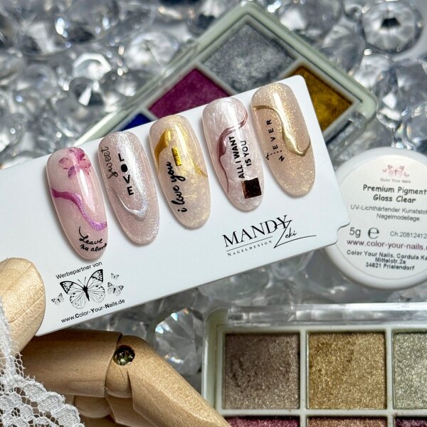 Premium Pigment Gloss Clear. AUCH IN PINSELFLASCHE