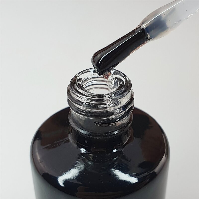 Rubber Base Gele in Pinselflasche Rubber Base Clear (RG03)