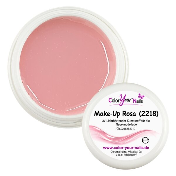 Make up Gel Rosa (2218), Fiberglasgel 5g