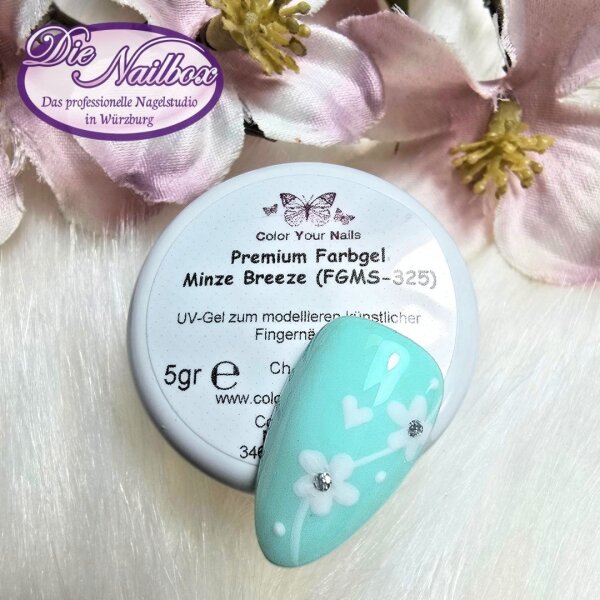 5g Premium Sunny Vipes Farbgele.  Minze Breeze (FGMS-325)