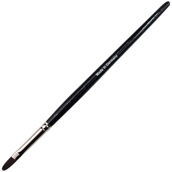Fullcover Pinsel schwarz Glitter, made in Germany. 6