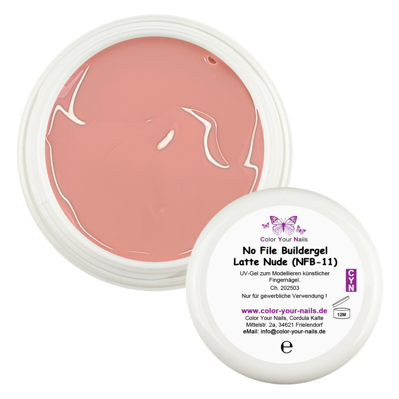 No file Buildergel Latte Nude (NFB-11) 5g