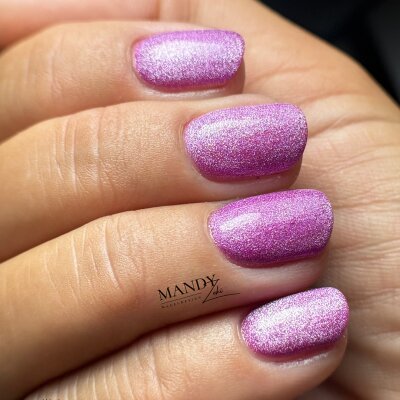 Reflektion Neon Cat Eye Farbgel Violett (174)