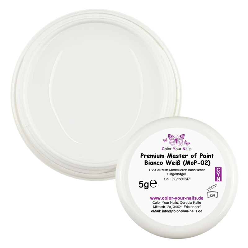 Master of Paint OMBRE – Mal- & Paintinggel Bianco Weiß (MoP-2)