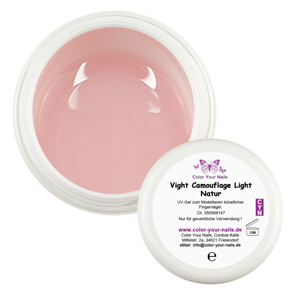 Vight Buildergel Camouflage Light Natur. 50ml