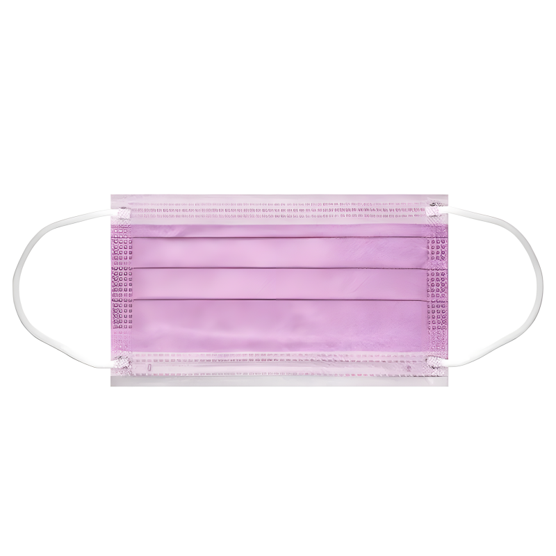 3-lagiger Mundschutz ROSA 50 einzelne