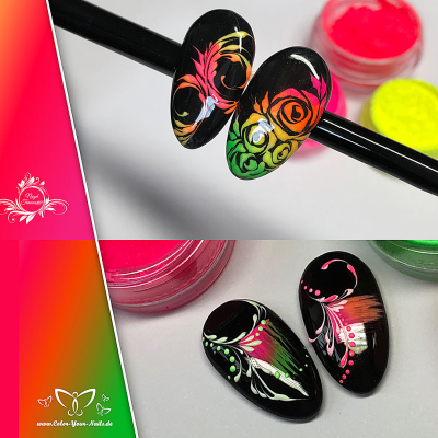 Ca. 2g Neon Puder. Farbwahl: