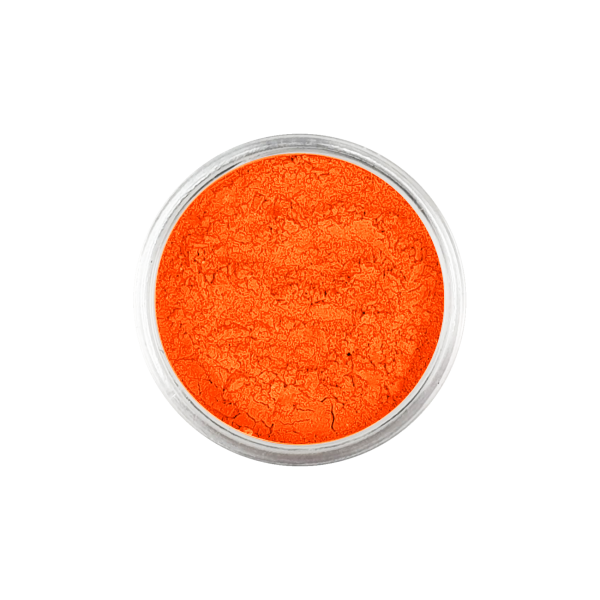 Ca. 2g Neon Puder. Farbwahl: Orange