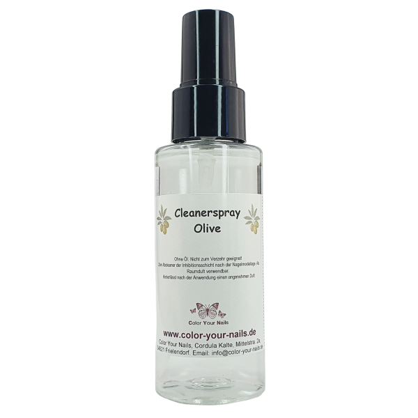 Ölfreier Spray Duft Cleaner & Raumduft – 2-in-1 für Nägel & Studio. Olive 100ml