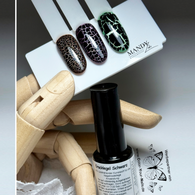 Cracklegel Schwarz