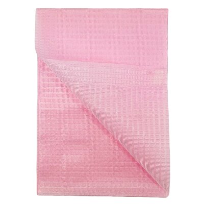 Folierte Naildesign Arbeitsunterlage, Wasserundurchlässig Rosa 25 Stk