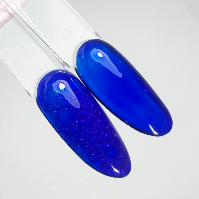 Glass Color Finish in Pinselflasche. 5ml Blue