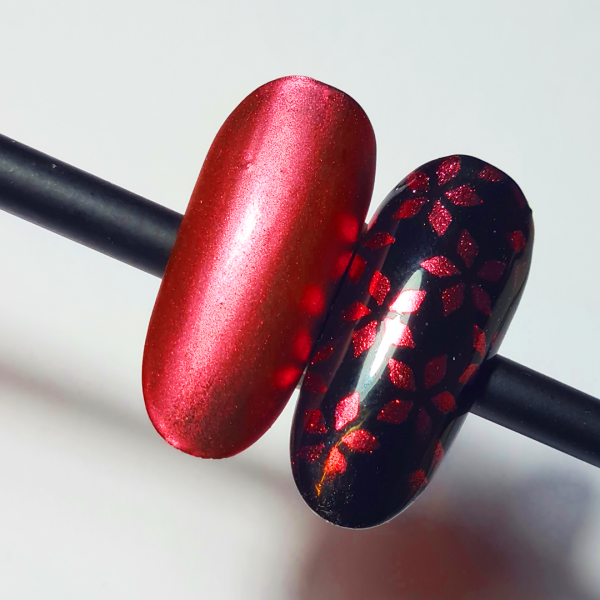Chrome Puder Pink + Rot  incl. Holo (#08)