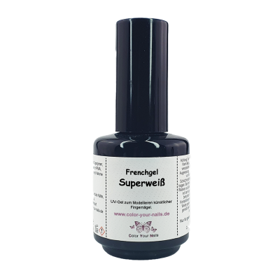 Pinselflasche Frenchgel Superweiß 5ml