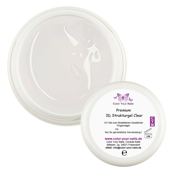 Premium 3D Strukturgel – Für plastische...