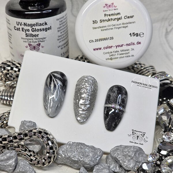 Premium 3D Strukturgel – Für plastische Designs & Muschellook