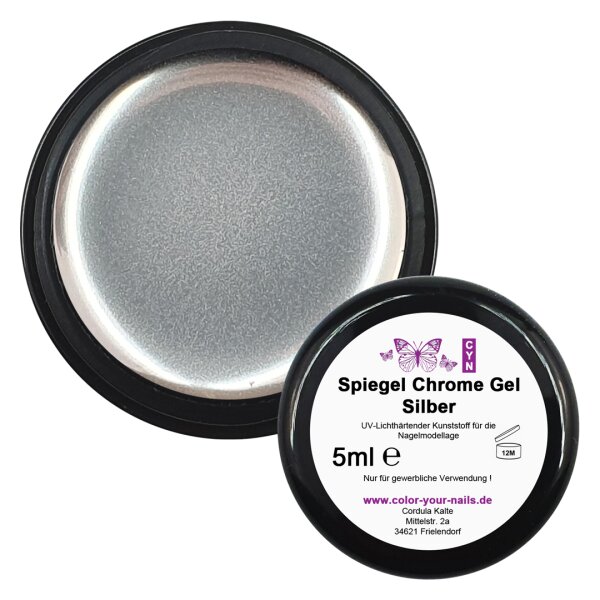 Spiegel Chromegel Silber oder Gold, 5g