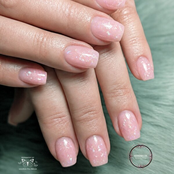 Fibre Glitter & Flake Make-up-Gel Natur Rosé (5122)