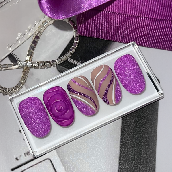 Nailart Präsentationskarten weiß 7×4cm mit Einkerbungen