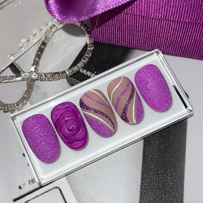 Nailart Präsentationskarten weiß 7×4cm mit Einkerbungen 10 Karten